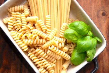 kogning af pasta