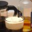 Irsk kaffe med whisky. Lavet med brun farin og letpisket fløde. Foto: Madensverden.dk.