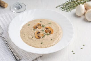 champignonsuppe