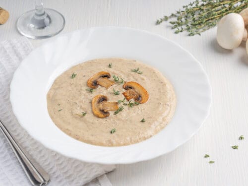 champignonsuppe