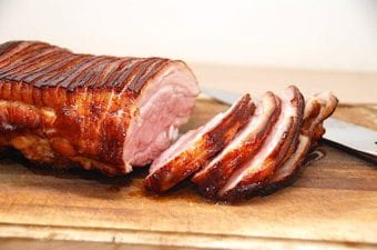 billederesulat for bacon steg