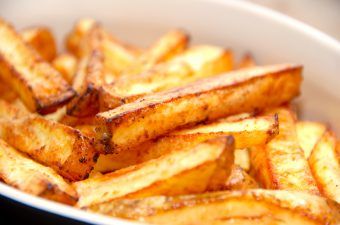 pommes frites i ovn