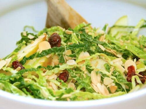 salat med savoykål