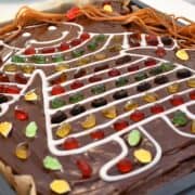 Kagemand af chokoladekage