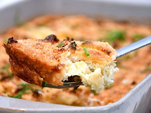 billede med blomkålsgratin