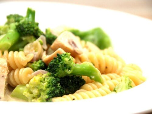 pastaskruer med broccoli
