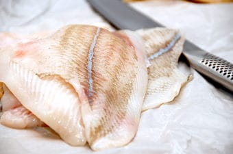 rødspætteruller på grill