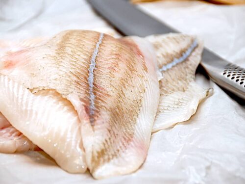 rødspætteruller på grill