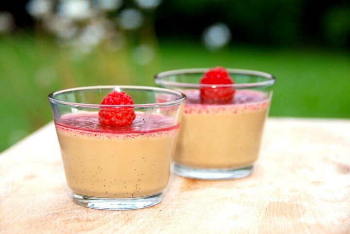 billede til panna cotta med lakrids