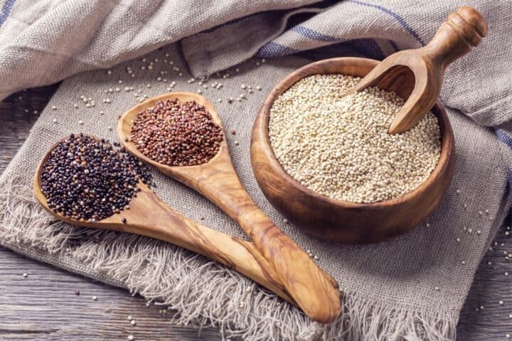 billede med quinoa