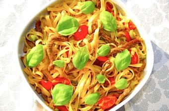 billederesultat for pasta med oksestrimler