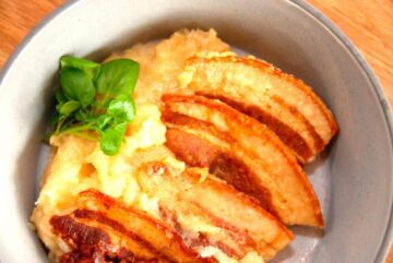 billede med æbleflæsk