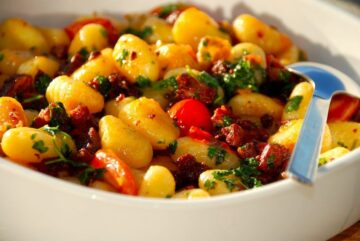 billederesultat for gnocchi med chorizo