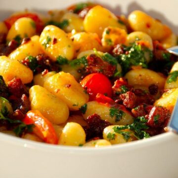 billederesultat for gnocchi med chorizo