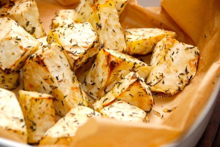 Sellerifritter opskrift på pommes frites af knoldselleri Madens Verden