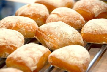 Langtidshævede durum boller