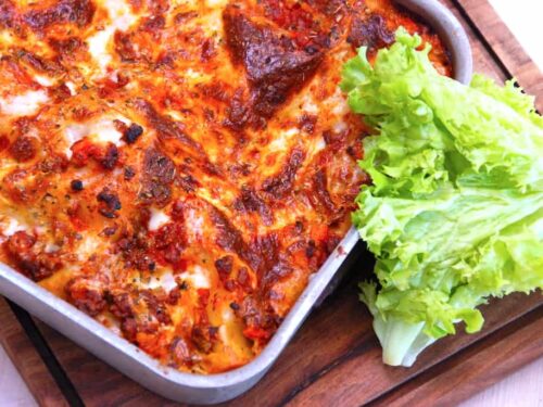 lasagne med spidskål