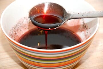 billede med solbær sirup