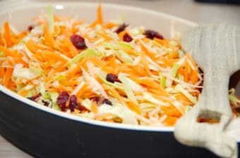 billede med råkostsalat med spidskål