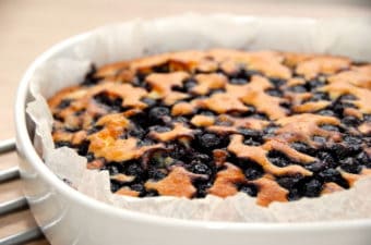 billederesultat for blåbærkage med frosne blåbær