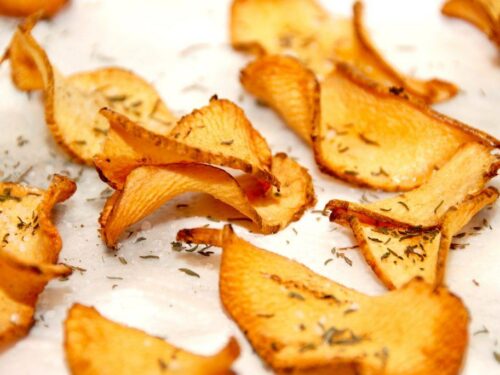 billede med jordskokkechips