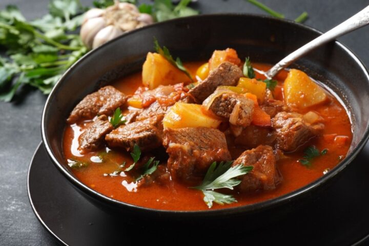 billede med gullaschsuppe
