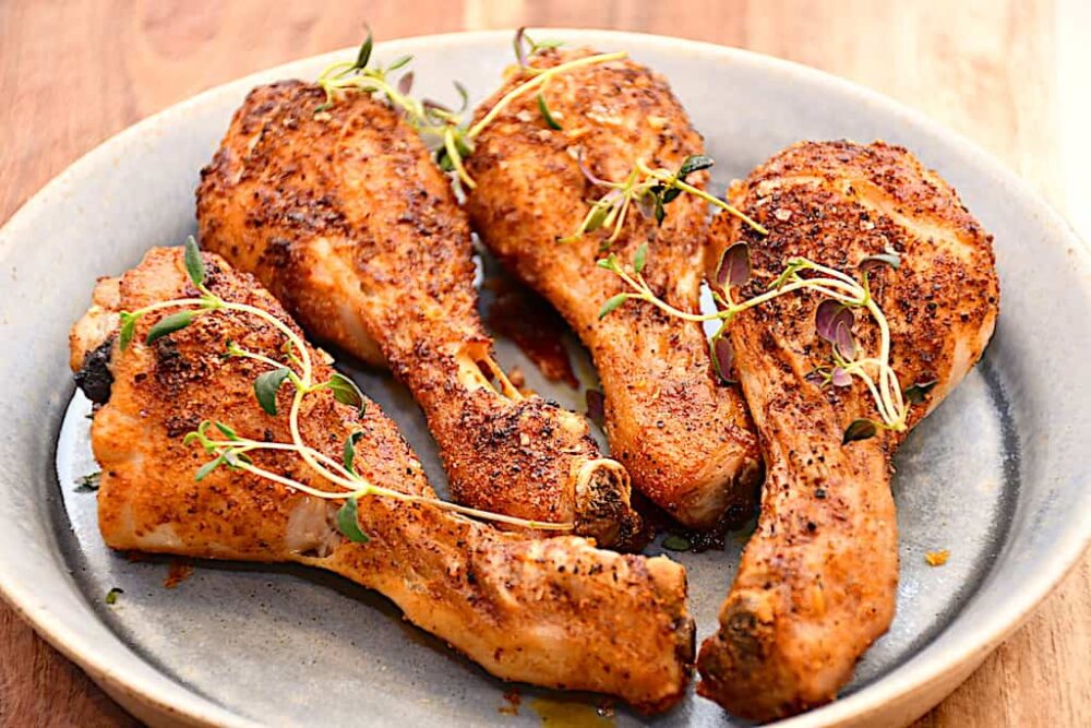 Ovnbagte hele kyllingelår