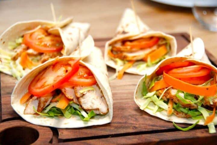 billederesultat for wraps med kylling