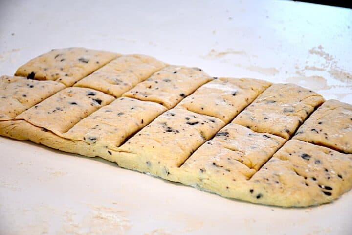 chokoladescones dej