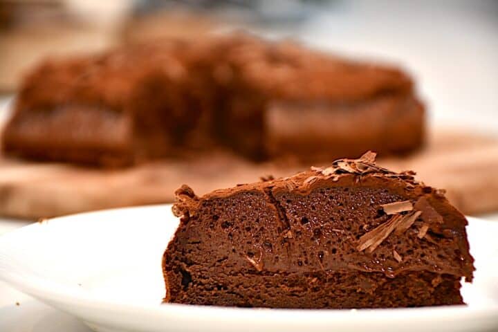 billede med et stykke gateau marcel kage