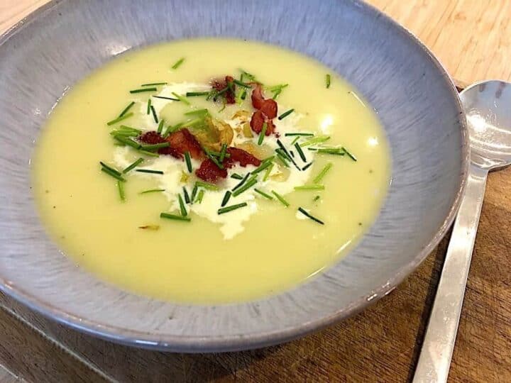 kartoffel porre suppe anrettes