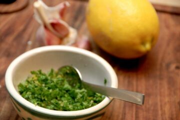billederesultat for gremolata