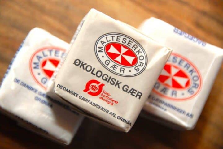 Billede med gær.