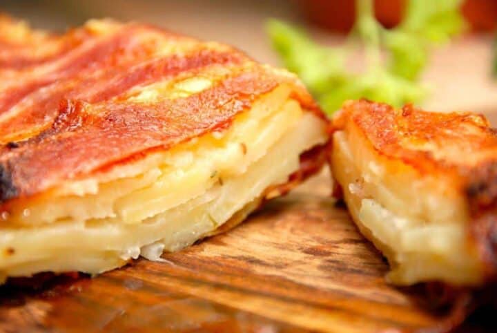 billederesultat for kartoffelkage med bacon