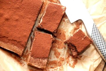 billede til italiensk chokoladekage