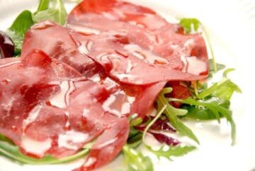 billede til salat med bresaola