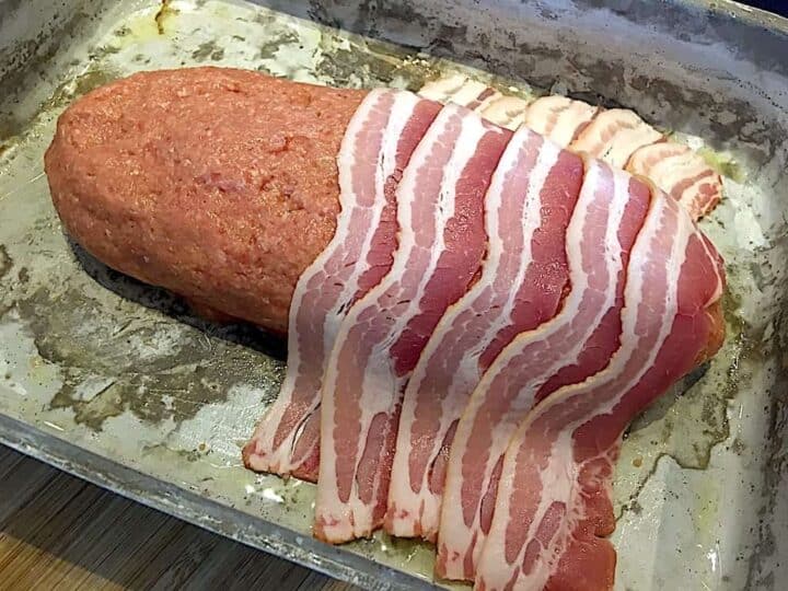 billede med forloren hare med bacon