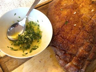 billede med marinade til culotte