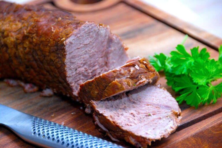 kalvesteg med bacon