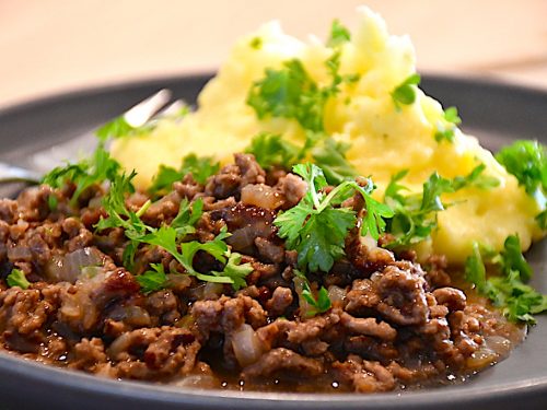 billede med millionbøf med kartoffelmos