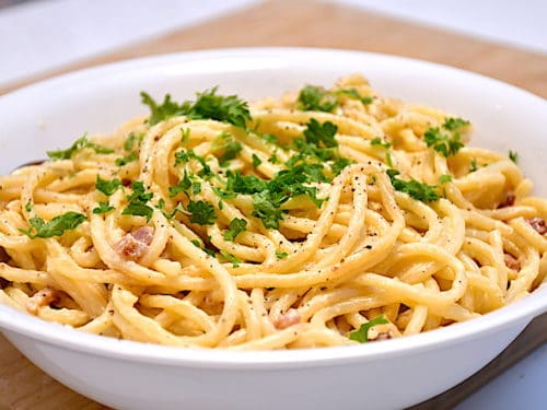 spaghetti carbonara
