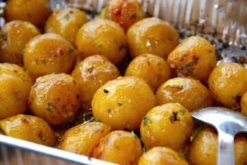 Billed resultat for grillede kartofler