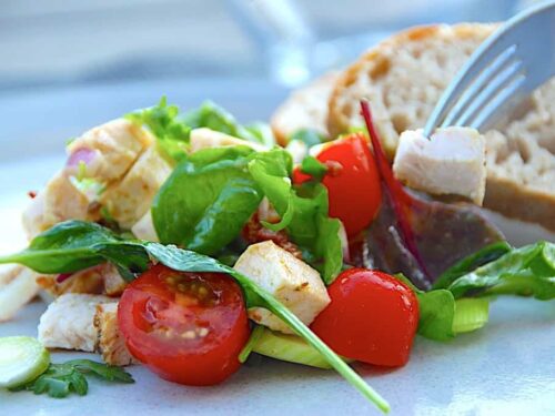 billede med kalkunsalat