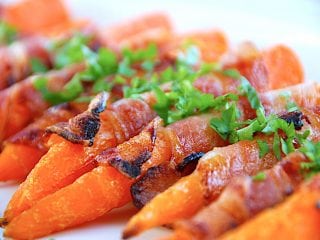 Billede resultat for gulerødder med bacon