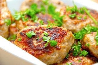 billede med kalvefrikadeller