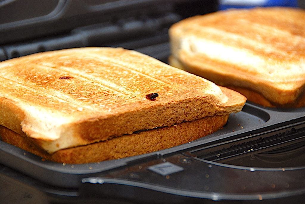 billede med cowboytoast i toastjern