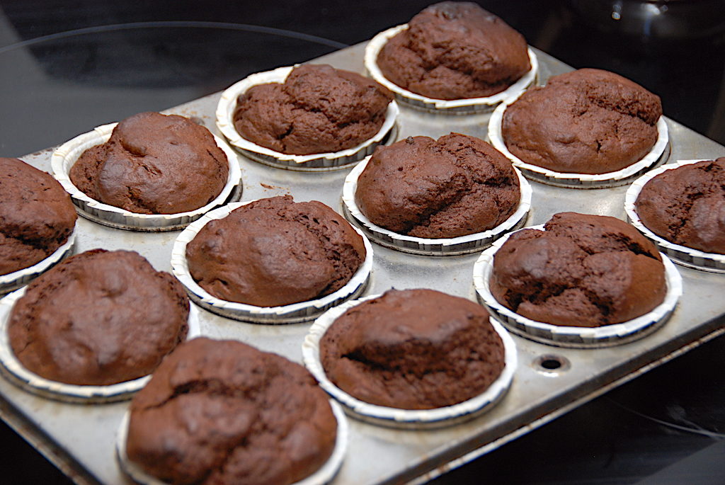 verdens bedste chokolademuffins