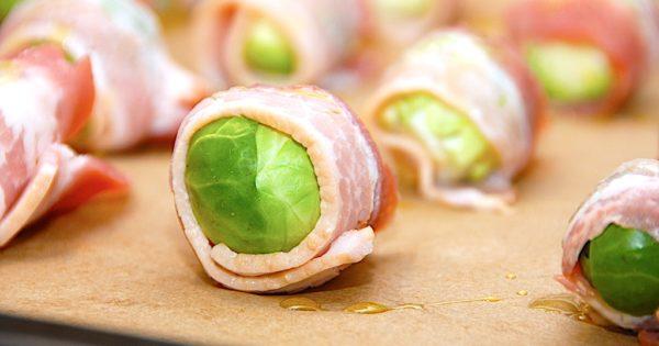 billederesultat for rosenkål med bacon på bageplade