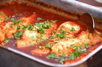 billede med kylling i cola