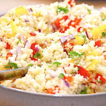 salat med bulgur